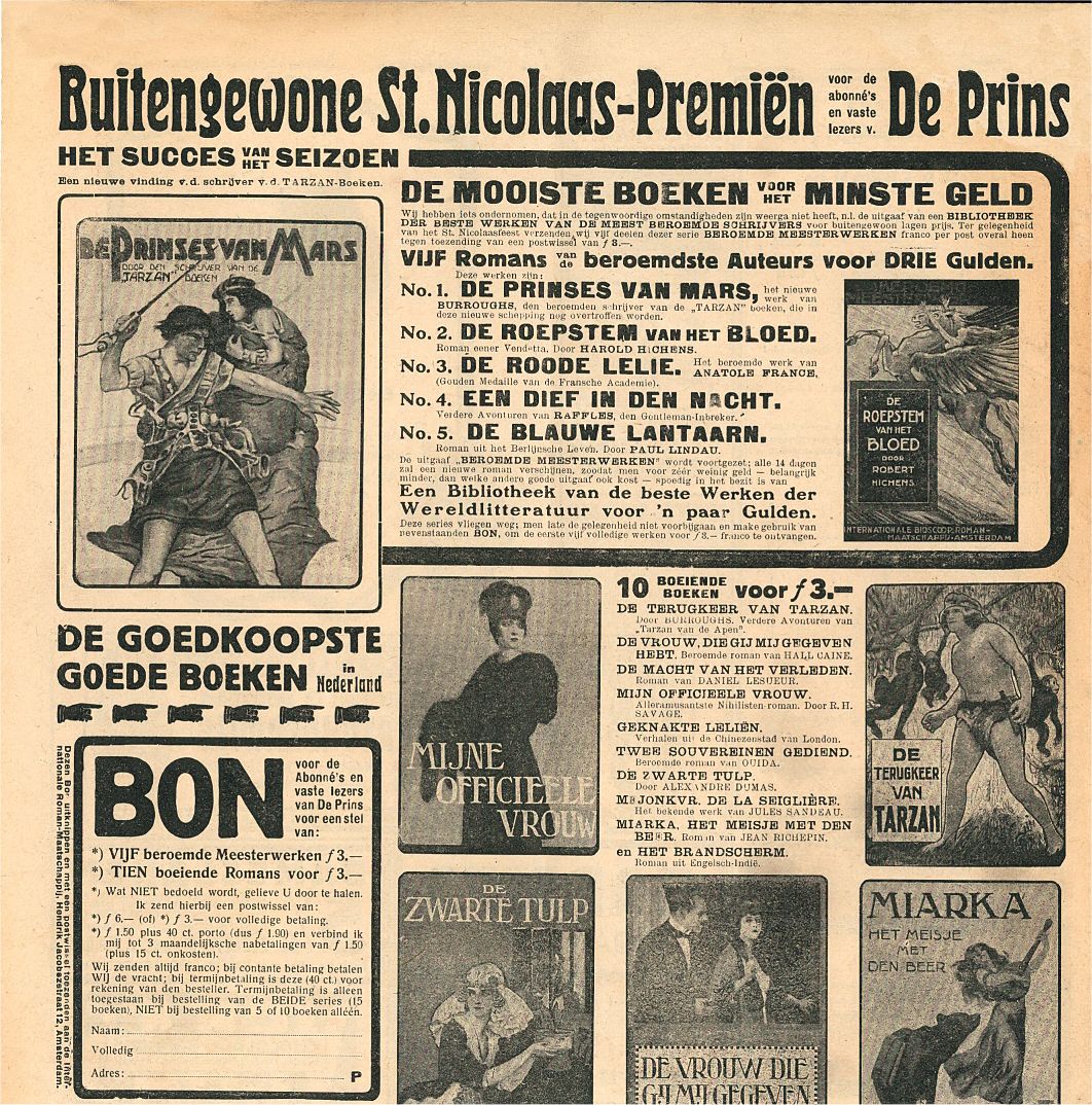 advertentie Prins