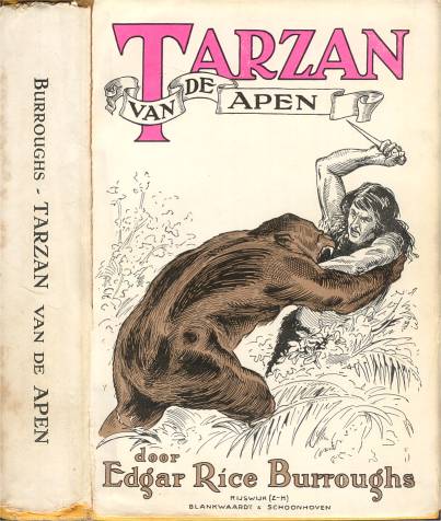 Tarzan van de Apen
            stofomslag