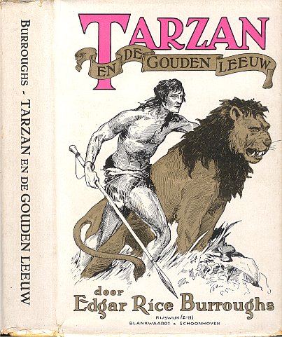 Tarzan en de
            Gouden Leeuw omslag