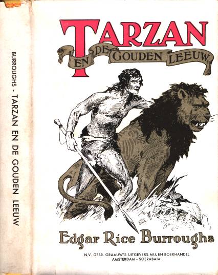 Stofomslag Tarzan en de
            Gouden Leeuw