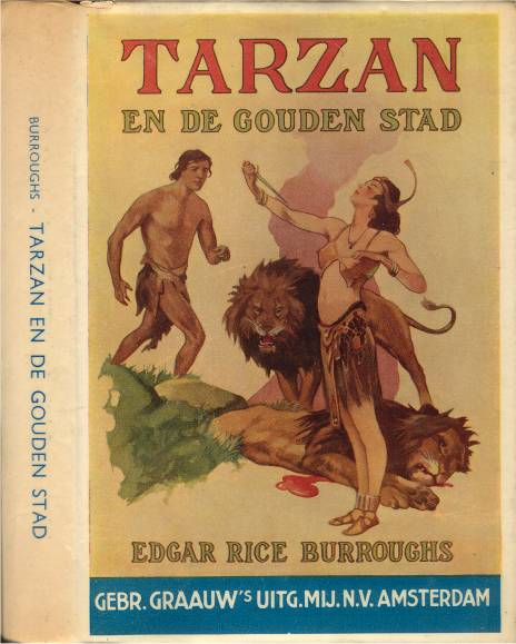 stofomslag Tarzan en de
            Gouden Stad