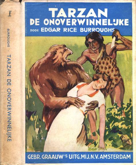 stofomslag Tarzan de Onoverwinnelijke