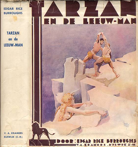 stofomslag Tarzan en de
Leeuwman