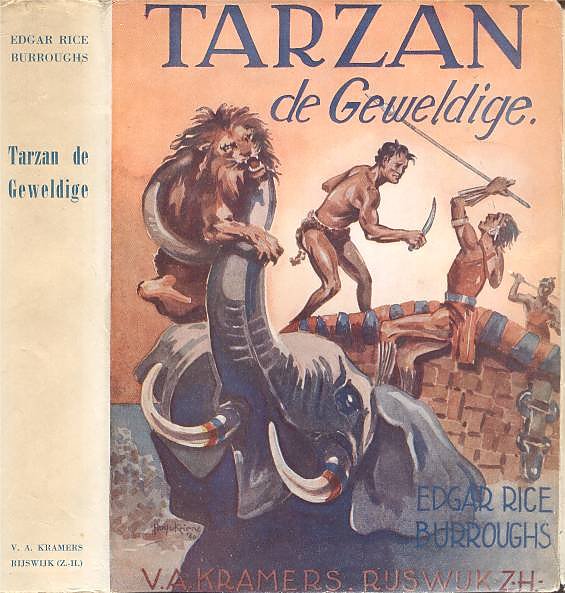 stofomslag Tarzan de geweldige