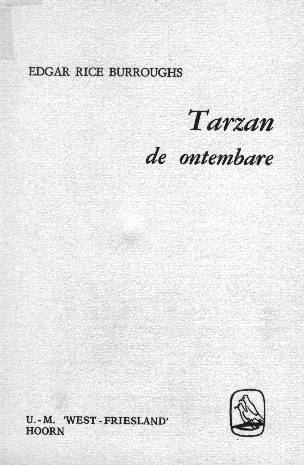 Tarzan de Ontembare titelpagina