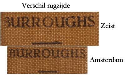 verschil in rugzijde
        Thuvia de maagd van mars