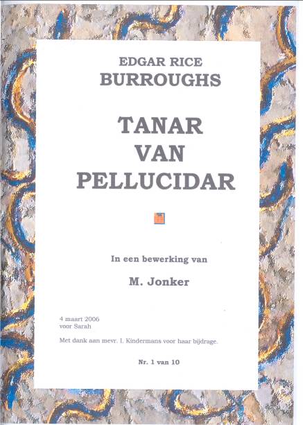 titelpagina Tanar van Pellucidar