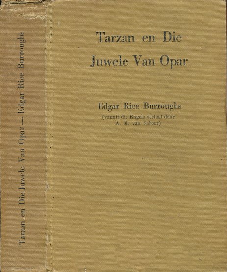 Tarzan en die Juwele van
            Opar 2e druk