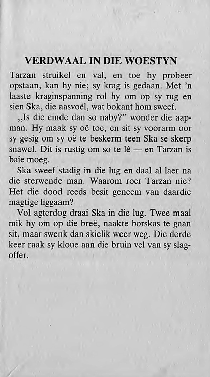 Blurbpagina
                    Tarzan die Ongetemde