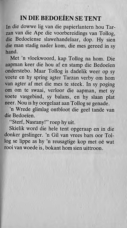 Blurbpagina
                    Tarzan heerser van die oerwoud