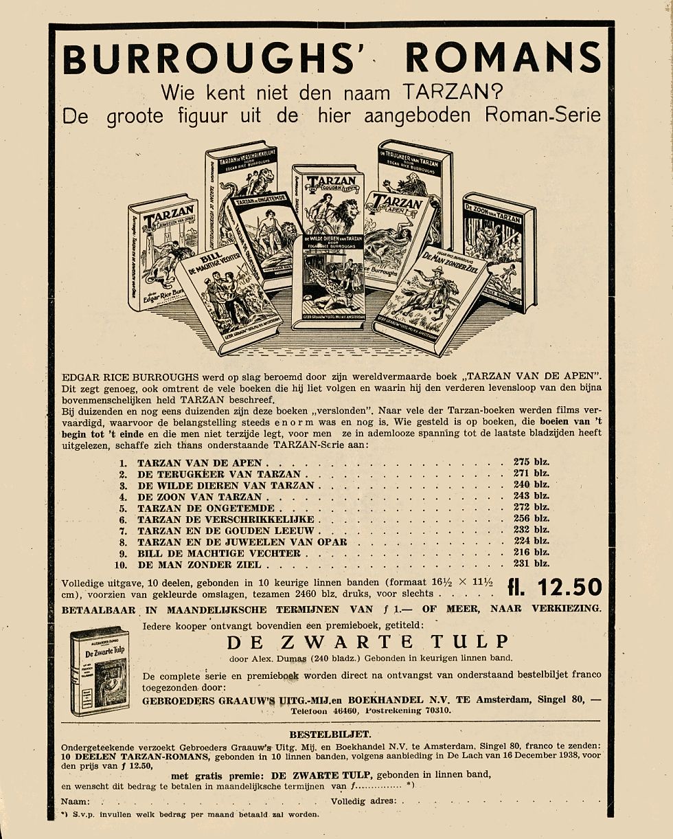 advertentie De Lach 1938
