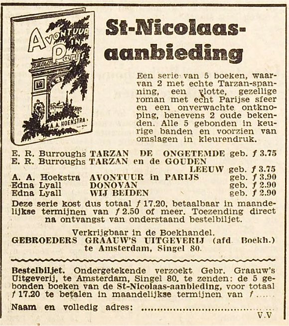 advertentie van 22 november
1948
