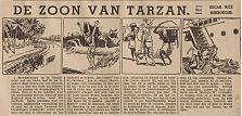 De Zoon van
                    Tarzan Krantenstrip