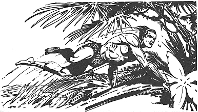 Tarzan en sy
                diere illustraties