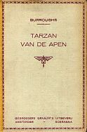 Tarzan van de Apen
                  vierde druk gele rug