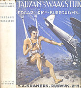 deel stofomslag Tarzan's
                    Waagstuk 1e druk