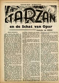 Eerste bladzijde van het verhaal